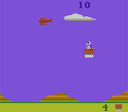 Snoopy and the Red Baron Atari 2600 Screenshot 2