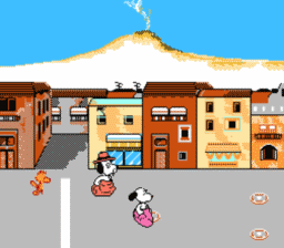 Snoopy's Silly Sports Spectacular! NES Screenshot 2