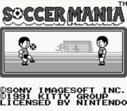 Soccer Mania Gameboy Screenshot Screenshot 1