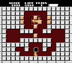 Solomon's Key NES Screenshot Screenshot 2