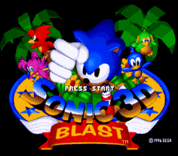 Sonic 3-D Blast screen shot 1 1