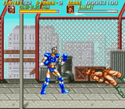 Sonic Blast Man SNES Screenshot Screenshot 4