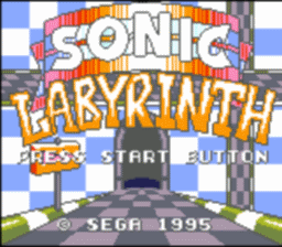 Sonic Labyrinth Gamegear Screenshot Screenshot 1