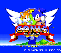 Sonic The Hedgehog 2 Sega Genesis Screenshot 1