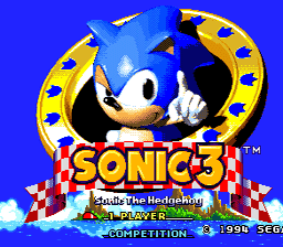 Sonic The Hedgehog 3 Sega Genesis Screenshot 1