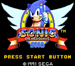 Sonic The Hedgehog Gamegear Screenshot Screenshot 1
