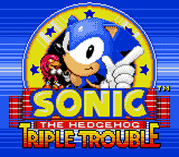Sonic Triple Trouble screen shot 1 1
