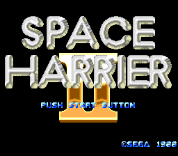 Space Harrier 2 Sega Genesis Screenshot 1