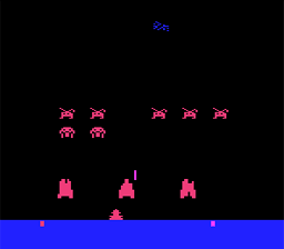 Space Invaders Atari 2600 Screenshot 2