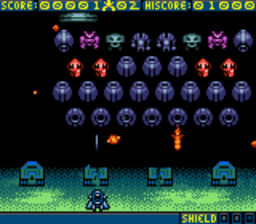 Space Invaders Gameboy/Gameboy Color Screenshot 2