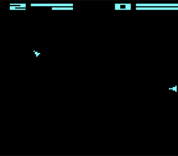 Space War Atari 2600 Screenshot Screenshot 1