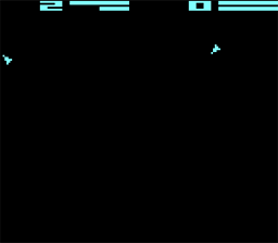 Space War Atari 2600 Screenshot 2