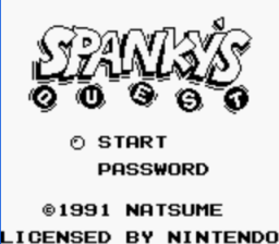 Spankey's Quest GB Screenshot 1