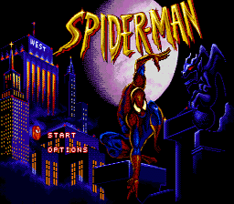 Spider-Man (Akklaim Ver.) Genesis Screenshot 1