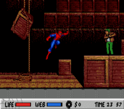 Spider-Man (Sega Ver.) screen shot 2 2