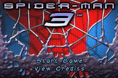 Spider-Man 3 Gameboy Advance Screenshot 1
