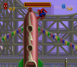 Spider-Man SNES Screenshot 3