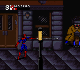 Spider-Man / Venom: Maximum Carnage SNES Screenshot 2