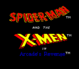 Spider-Man / X-Men: Arcades Revenge Sega GameGear Screenshot 1