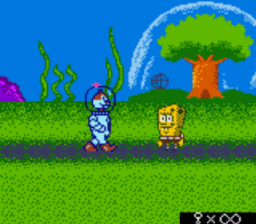 SpongeBob Squarepants: Legend of the Lost Spatula GBC Screenshot 3