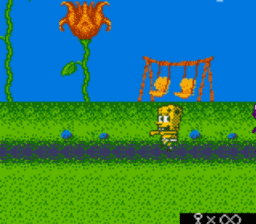 SpongeBob Squarepants: Legend of the Lost Spatula GBC Screenshot 4