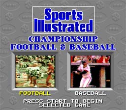 Sports Illustrated Championship Football & Baseball screen shot 2 2
