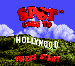 Spot Goes to Hollywood Sega Genesis Screenshot 1