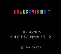 Spy Hunter Coleco Screenshot 1