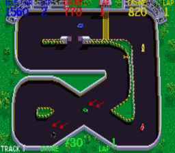 Spy Hunter / Super Sprint GBA Screenshot 3