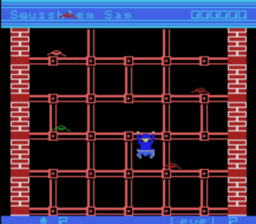 Squish'em Featuring Sam Colecovision Screenshot Screenshot 2