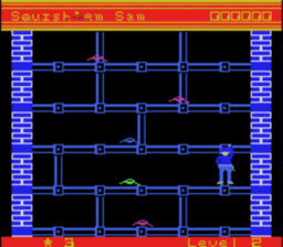 Squish'em Featuring Sam Colecovision Screenshot Screenshot 3
