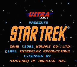 Star Trek 25th Anniversary NES Screenshot 1