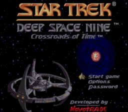 Star Trek Deep Space Nine: Crossroads of Time Super Nintendo Screenshot 1