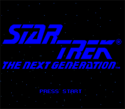 Star Trek: The Next Generation SNES Screenshot Screenshot 1