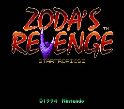 Startropics II: Zoda's Revenge NES Screenshot Screenshot 1