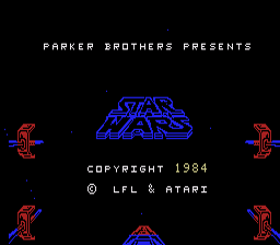 Star Wars The Arcade Game Colecovision Screenshot 1
