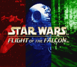 Star wars Flight of the Falcon Gameboy Advance Screenshot 1