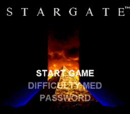 Stargate SNES Screenshot Screenshot 1