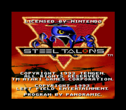 Steel Talons SNES Screenshot 1