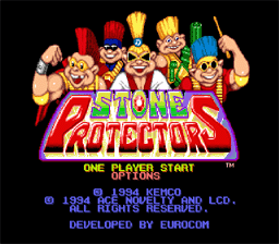 Stone Protectors SNES Screenshot 1