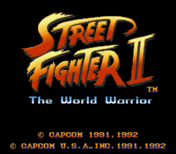 Street Fighter 2 Super Nintendo Screenshot 1