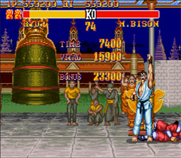 Street Fighter 2 Turbo SNES Screenshot 3