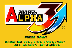 Street Fighter Alpha 3 screen shot 1 1