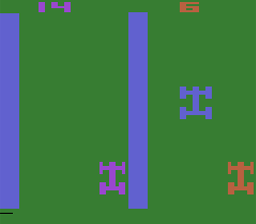 Street Racer Atari 2600 Screenshot 2