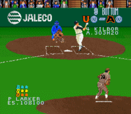 Super Bases Loaded SNES Screenshot 2