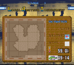 Super Black Bass SNES Screenshot 3