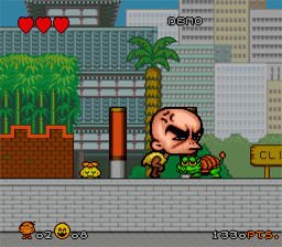 Super Bonk SNES Screenshot 2