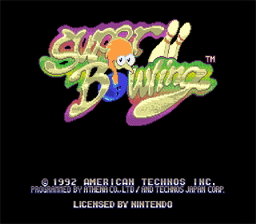 Super Bowling SNES Screenshot 1