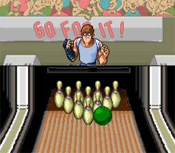 Super Bowling SNES Screenshot 2
