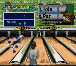 Super Bowling SNES Screenshot 4